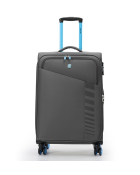 Bαλίτσα Μεσαία υφασμάτινη DIELLE 30/60 67x43x27/30 cm Ανθρακί